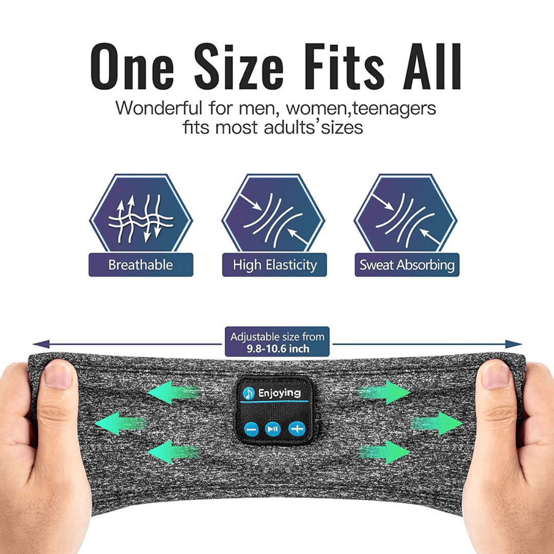 Wireless Sleep Mask with Built-in Headphones