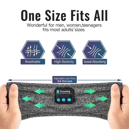 Wireless Sleep Mask with Built-in Headphones