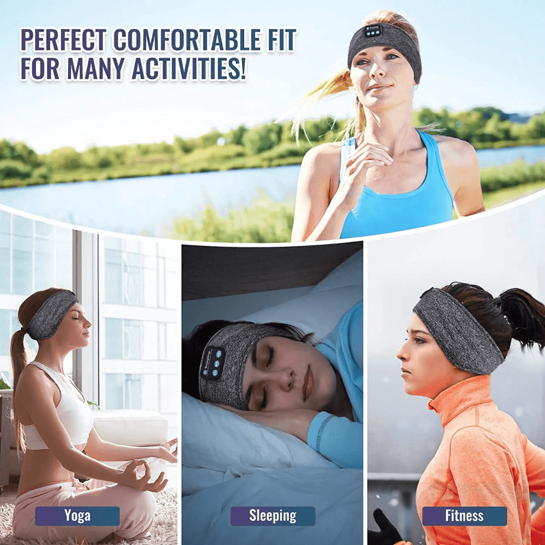 Wireless Sleep Mask with Built-in Headphones